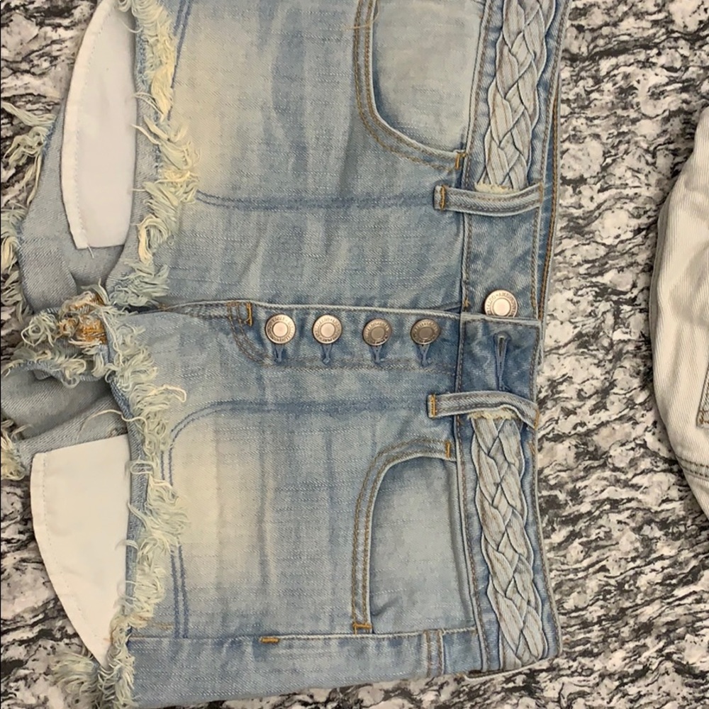 American eagle denim shorts